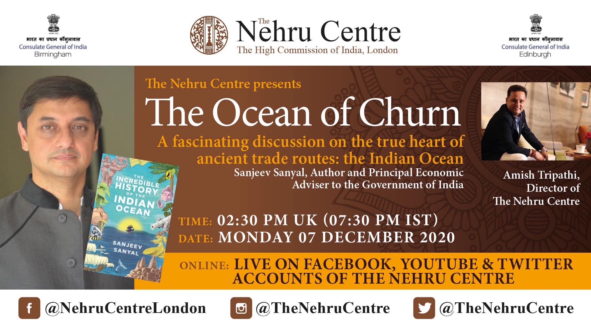 The Ocean of Churn Nehru Centre London